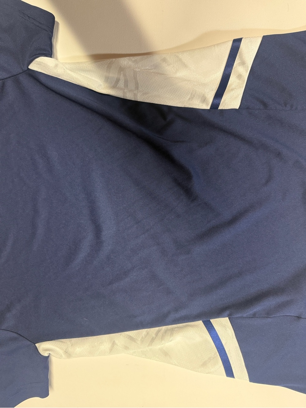 adidas Navy and White Performance Soccer Jersey Woman’s Size S - Picture 8 of 8